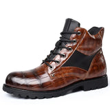 Bottes de Luxe Ed™ pour Hommes avec Croco