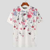 Damiano | Chemise Florale à Manches Courtes pour Hommes
