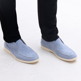 Mason | Mocassin Suédé Homme à Enfiler Mi-Haut