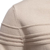 Pull Tricoté pour Homme – Pull Slim Fit en Mélange de Coton Respirant