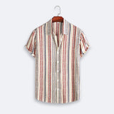 Chemise d'été à motif rayé