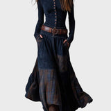 Graciete - Robe en daim avec ceinture