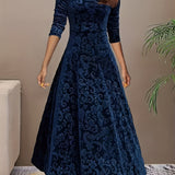 Vespera | Robe Midi Florale Élégante