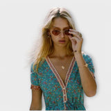 Alexandra - Robe Midi Boho
