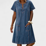 Julia - Robe en jean doux