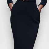 Camilla | Robe Enveloppante Élégante Cintrée