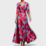 Inês - Robe de femme avec des manches élégantes