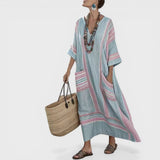 Amandine - Robe Longue de Plage pour un Look d'Été Stylé