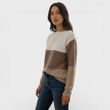 Leonor - Élégante camisole tricolore